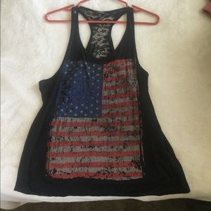 Tank top American flag